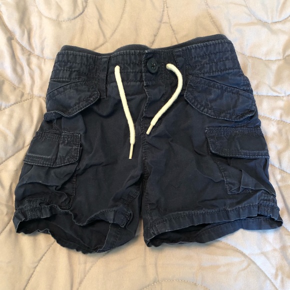 Baby Gap Infant Navy Pocket Shorts - 6-12mo - Picture 1 of 3